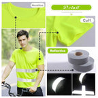 High Visibility Reflective Safety T-Shirts Custom Your Logo