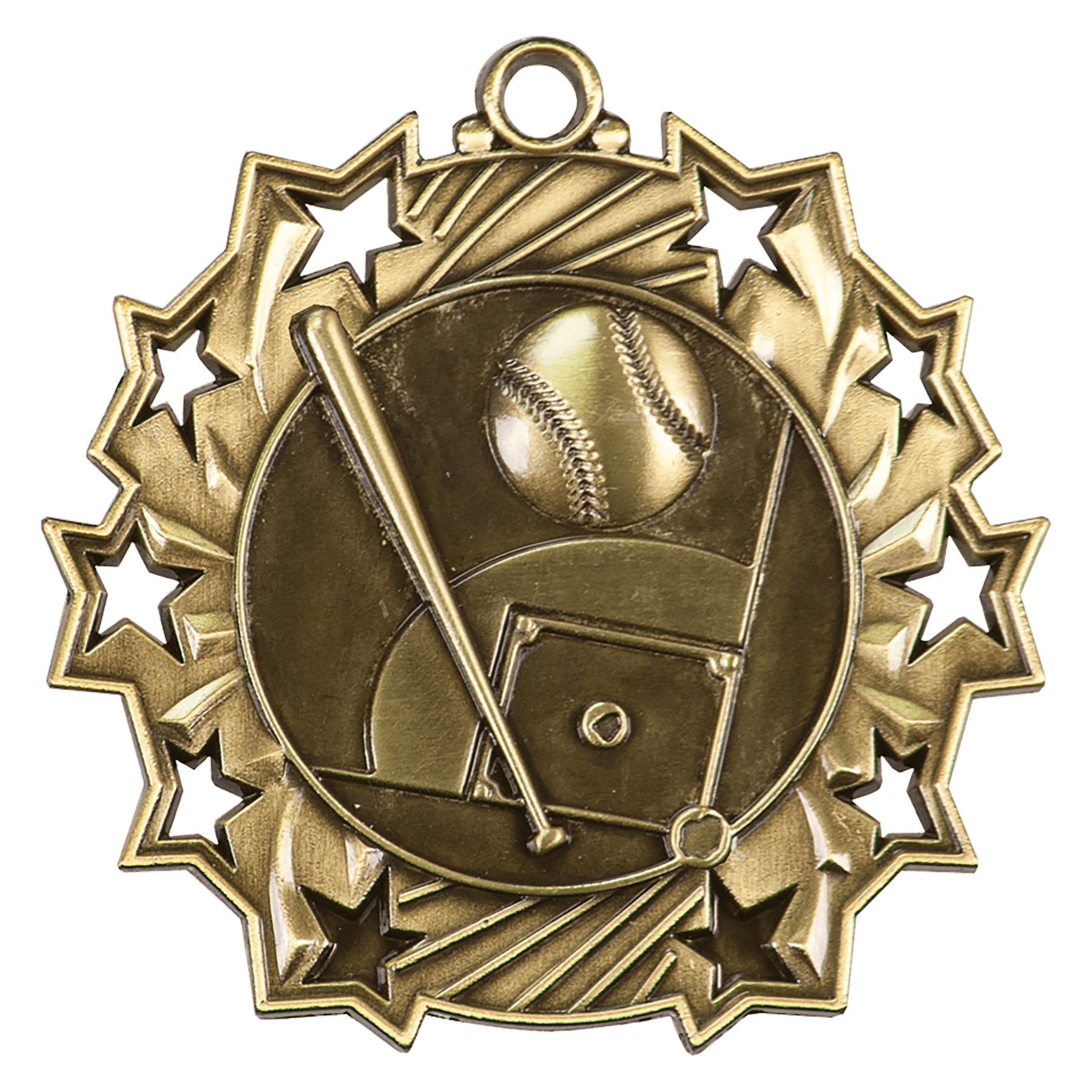 Baseball/Softball Ten Star Medal